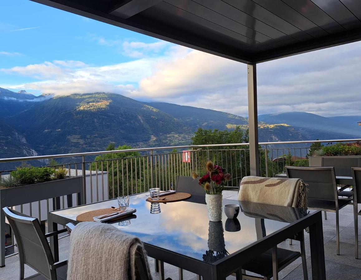 Chalet Diognysos B&B, Boutique Hotel & Wellness Crans-Montana Buitenkant foto
