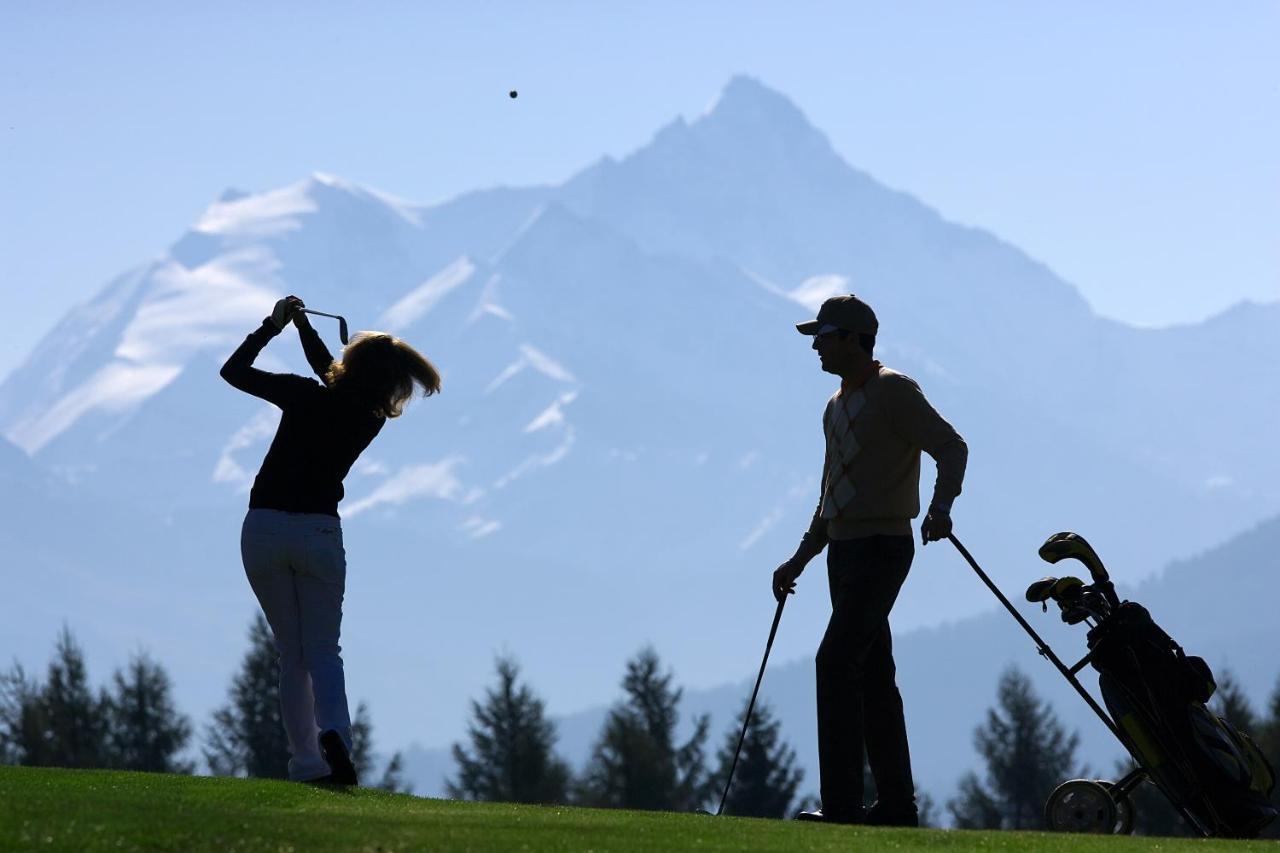 Chalet Diognysos B&B, Boutique Hotel & Wellness Crans-Montana Buitenkant foto